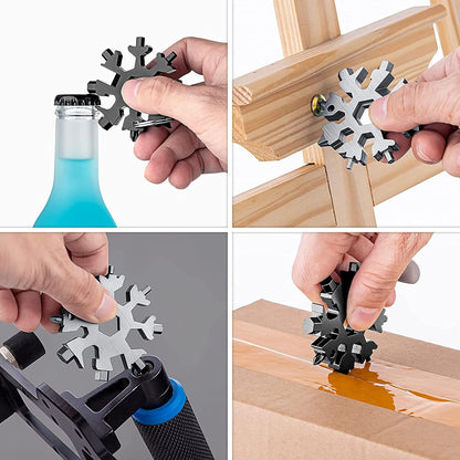 18 in 1 Multi-Purpose Snowflake Tool - 50% OFF